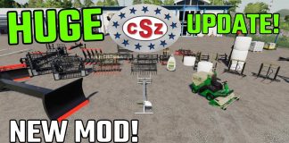 HUGE CSZ UPDATE, NEW MODS Farming Simulator 19 PS4 (Review) 7th January 2020.