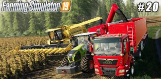 Harvesting sunflower, selling boards | Geiselsberg Farm | Farming simulator 19 | Timelapse #20