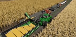 Lone Oak EP#58 | CornHarvest | FS19 Timelapse |Farming Simulator 19 Timelapse