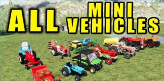 Farming Simulator 19 - ALL MINI VEHICLES! SMALL HOBBY FARM TRACTORS!