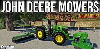 NEW MODS FS19! JOHN DEERE MOWERS & NEW TANKER! (9 MODS) | FARMING SIMULATOR 19