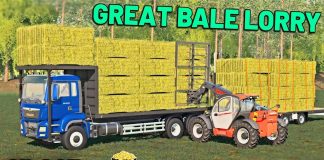 OVER CAB BALE LORRY| Green River Farming Simulator 19 - Episode 15