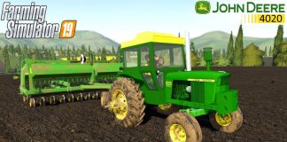 Farming Simulator 19 - JOHN DEERE 4000 SERIES Old Tractor