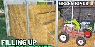 LOADING THE BALE BARN | Green River Farming Simulator 19 - Episode 10