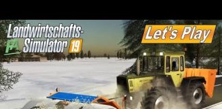 #LS19 #700 Schnee schieben und Courseplay Radlader #Landwirtschaft Farming Simulator 19 mod map