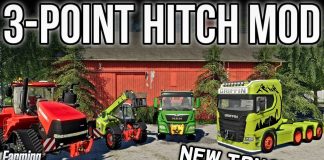 NEW MODS FS19! 3-POINT HITCH ON ANYTHING + NEW SEMI-TRUCK! (PT.1) | FARMING SIMULATOR 19