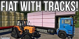 NEW MODS FS19! AUTOLOAD SEMITRUCK + FIAT WITH TRACKS! | FARMING SIMULATOR 19