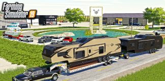 SELLING CAMPERS & MOTORHOMES AT RCC! (TRANSPORTING FROM WHOLESALER) | FARMING SIMULATOR 2019