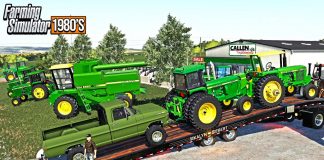 80's FARMING! BUYING JOHN DEERE TRACTORS FROM DEALER (ROLEPLAY) | FARMING SIMULATOR 1980'S