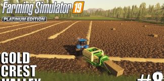 Baling Straw & New Field - Gold Crest Valley | Timelapse #8 | fs19 | Farming Simulator 19