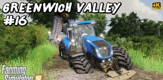 Baling & Collecting Straw. Spreading Lime & Cultivating | Greenwich Valley #16 | FS19 4K TimeLapse