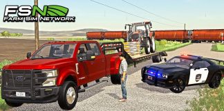COPS CALLED ON FARM TRESPASSERS! (WE CAUGHT THEM) | FARMING SIMULATOR ROLEPLAY