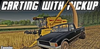 Carting With A Pickup Truck! | Somerset Farms | Farming Simulator 19