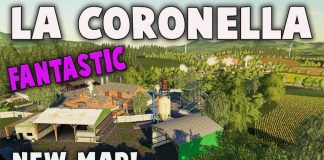 FANTASTIC NEW MOD MAP "LA CORONELLA" Farming Simulator 19 PS4 MAP TOUR (Review).