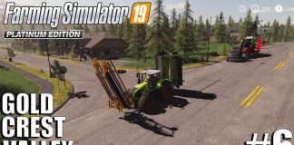 First Baling - Gold Crest Valley | Timelapse #6 | fs19 | Farming Simulator 19
