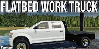 NEW MODS FS19! Flatbed Work Truck! (16 Mods) | Farming Simulator 19
