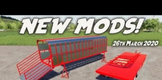 NEW MODS Farming Simulator 19 PS4 FS19 (Review) 26th March 2020.
