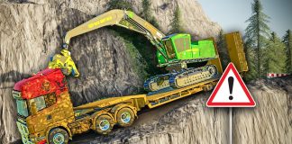 TRAVERSER CETTE FORÊT EN JOUANT LE PLUS RÉALISTE POSSIBLE SUR FARMING SIMULATOR 19 !!