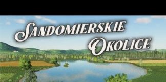 NEW MOD MAP (Console!)  "SANDOMIERSKIE OKOLICE" Farming Simulator 19 PS4 MAP TOUR (Review)