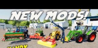 NEW MODS (HANDY ADAPTER) Farming Simulator 19 PS4 FS19 (Review) 25th March 2020.