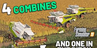 THE FASTEST AND LARGEST MEGA HARVEST - Goliszew Farming Simulator 19 | Ep 16