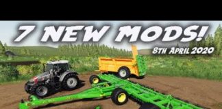 7 NEW MODS Farming Simulator 19 PS4 FS19 (Review) 8th April 2020.