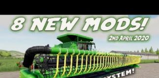 8 NEW MODS Farming Simulator 19 PS4 FS19 (Review) 2nd April 2020.