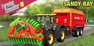 CLAMPING SILAGE Farming Simulator 19 Timelapse - Sandy Bay Seasons FS19 Ep 19