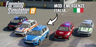 FARMING SIMULATOR 19 - MOD POLIZIA SOCCORSI ITALIA