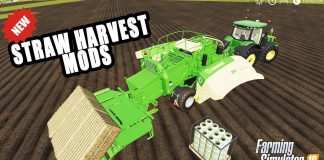 Farming Simulator 19: All Straw Harvest Mods! New Krone Pack!