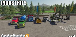 Fisrt Steps| Industries on Valley Crest Farm | Timelapse #1 |FS19| Farming Simulator 19