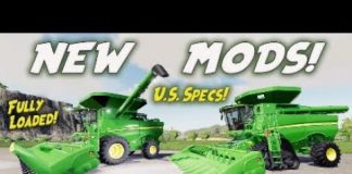 HUGE CAPACITY / JOHN DEERE / NEW MODS Farming simulator 19 PS4 FS19 (Review)