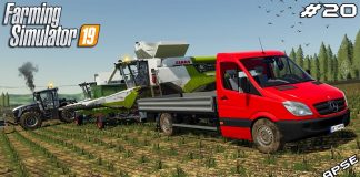 Harvesting corn with 2 Claas harvesters | Animals on Geiselsberg | Farming Simulator 19 | Episode 20