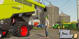 MAJOR BREAK DOWN DURING HARVEST | TIRE BLOWOUT! (FSN MULTIPLAYER) FARMING SIMULATOR 19