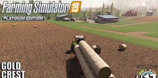 Making Round Bales & Transport | Gold Crest Valley | Timelapse #17 | fs19 | Farming Simulator 19