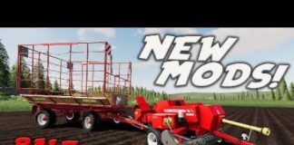 NEW MODS / BALE CATCHER! Farming Simulator 19 PS4 FS19 (Review) 23rd April 2020.