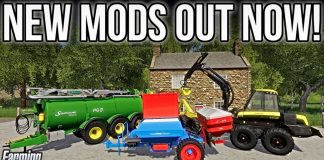 NEW MODS FS19! Extended Fertilizer Tank, Crazy Logging Mod + Console Exclusives! (26 Mods)