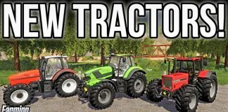 NEW MODS FS19! New Tractors + New Logging Map! (19 Mods) | Farming Simulator 19