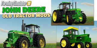 FS19 | Old JOHN DEERE Tractor Mods (2020-01-26) - review