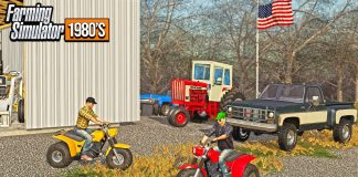 RIDING HONDA 3-WHEELERS ON THE FARM! (80's ROLEPLAY) | FARMING SIMULATOR 1980'S