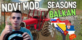 NOVI MOD SEASONS BALKAN /Western Serbia Regions/ Farming Simulator 19