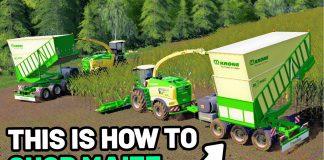 BIG X CARGO CHOPPING THOUSANDS OF LITRES OF MAIZE | Geiselsberg  Farming Simulator 19 - Episode 19