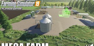 My First day on The MEGA FARM | Farming Simulator 19 | #1