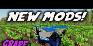 NEW MODS /GRAPE HARVEST/ Farming Simulator 19 PS4 FS19 (Review) 20th May 2020.