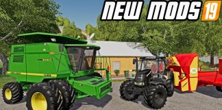 New Mods! John Deere 9600 & Small Frame Case Puma! (13 Mods) | Farming Simulator 19