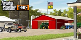 TEARING DOWN OLD SHED & BUILDING NEW ONE! | FARMING SIMULATOR 1990'S ERA