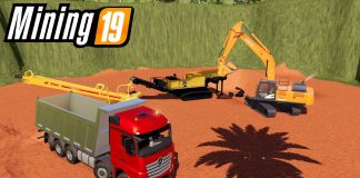 Crushing Coal Rocks Farming Simulator 2019 Mining Mods