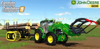 Farming Simulator 19 - JOHN DEERE 6030 PREMIUM SERIES 4CYL Forest Tractor