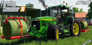 New tractors & trailer, collecting bales | Animals on Ellerbach | Farming Simulator 19 | Episode 20