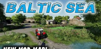 "BALTIC SEA" NEW MOD MAP Farming Simulator 19 PS4 MAP TOUR (Review) FS19.